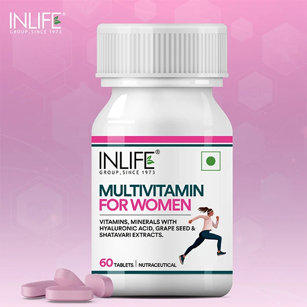 INLIFE Multivitamin Tablets for Women