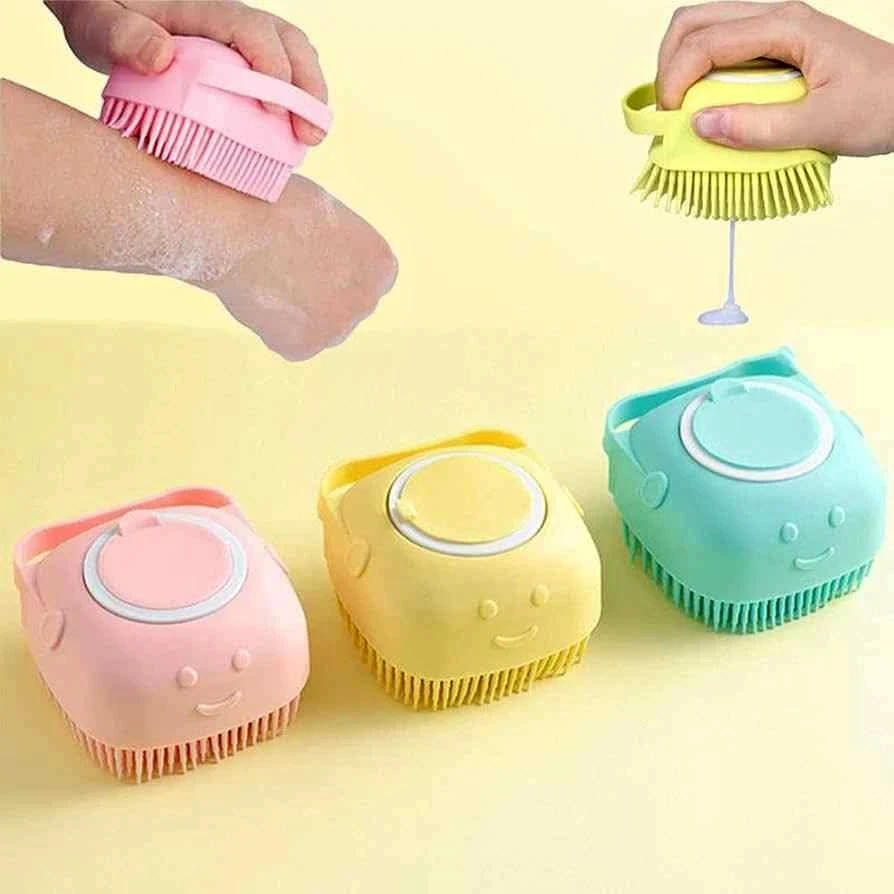 SILICONE BATH BRUSH