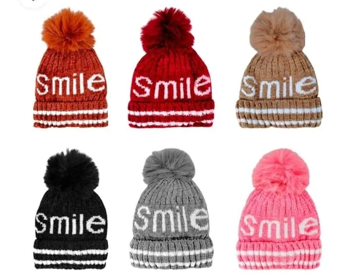 BABY KIDS BOYS GIRLS WINTER CAP FOR 6 MONTH TO 9 MONTHS