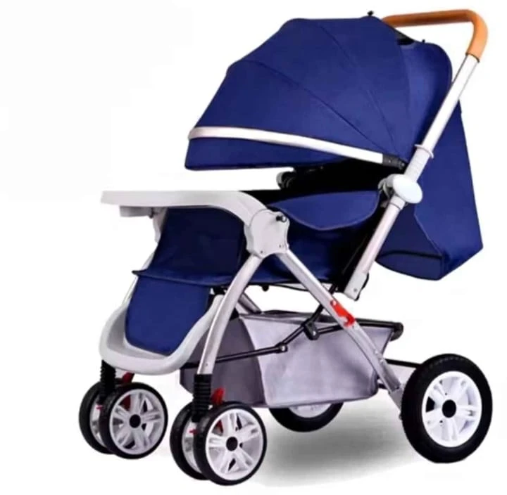 Two-way folding baby stroller, high landscape, multi-functional carrying, one bu